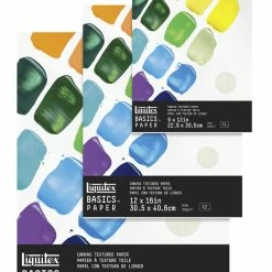 Liquitex BASICS Paper Pad, 12 X 16 Inches, 140 Lb, 12 Sheets -Books - Literature Shop Liquitex20BASICS ALL ecommfullsize